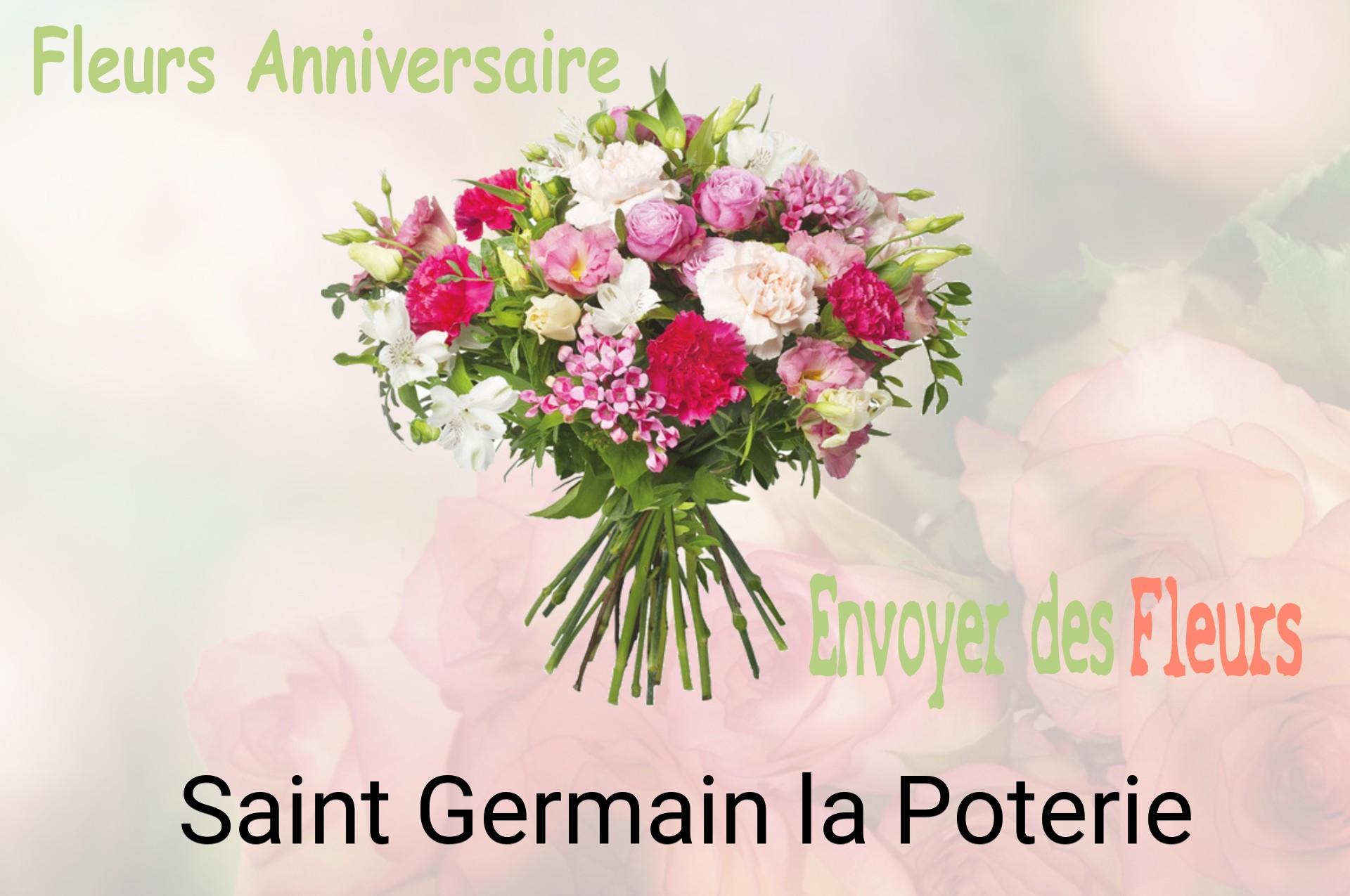 Bouquet de fleurs d’anniversaire livré à Saint-Germain-la-Poterie