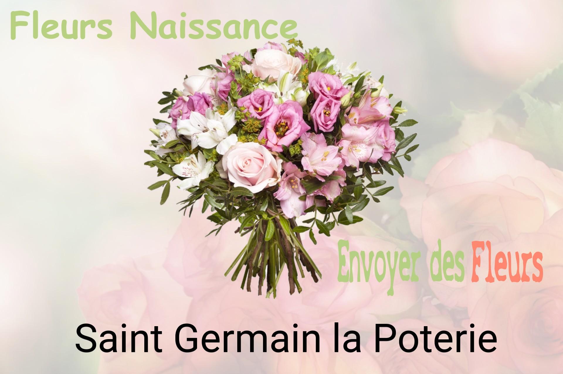 Bouquet de fleurs de naissance livré à Saint-Germain-la-Poterie